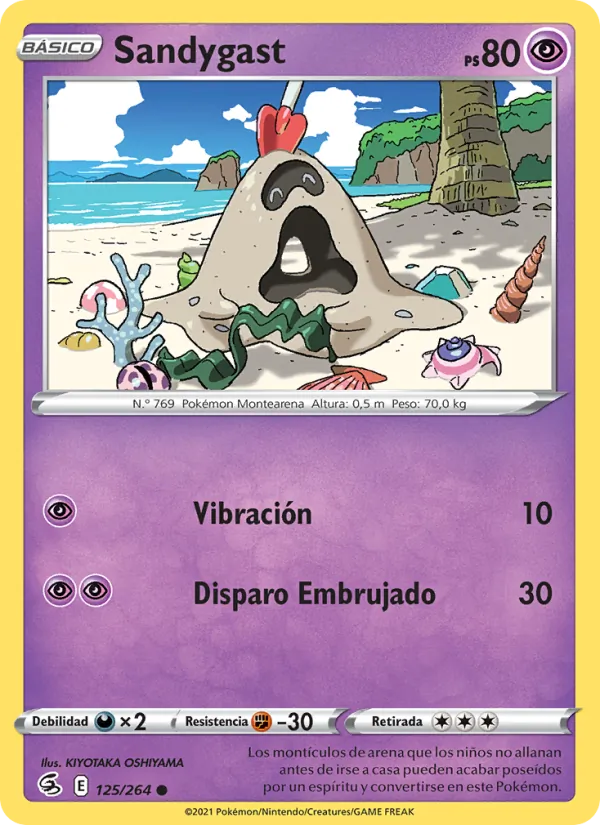 Sandygast (Fusion Strike #125/264)