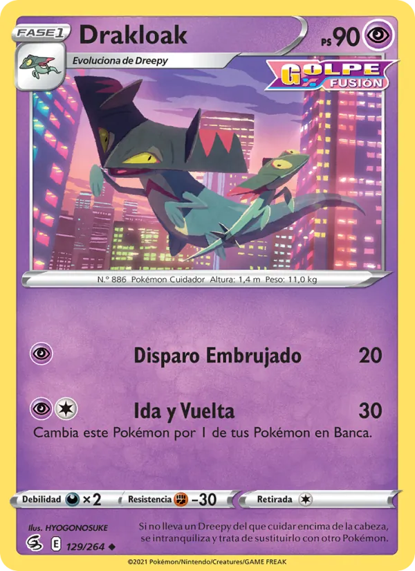 Drakloak (Fusion Strike #129/264)