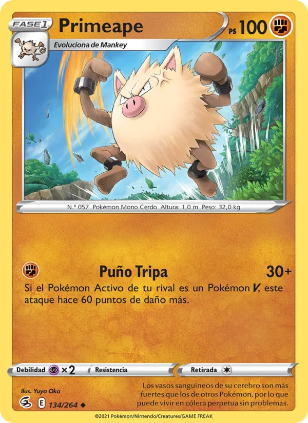 Primeape (Fusion Strike #134/264)