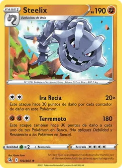 Steelix (Golpe Fusión #139/264)