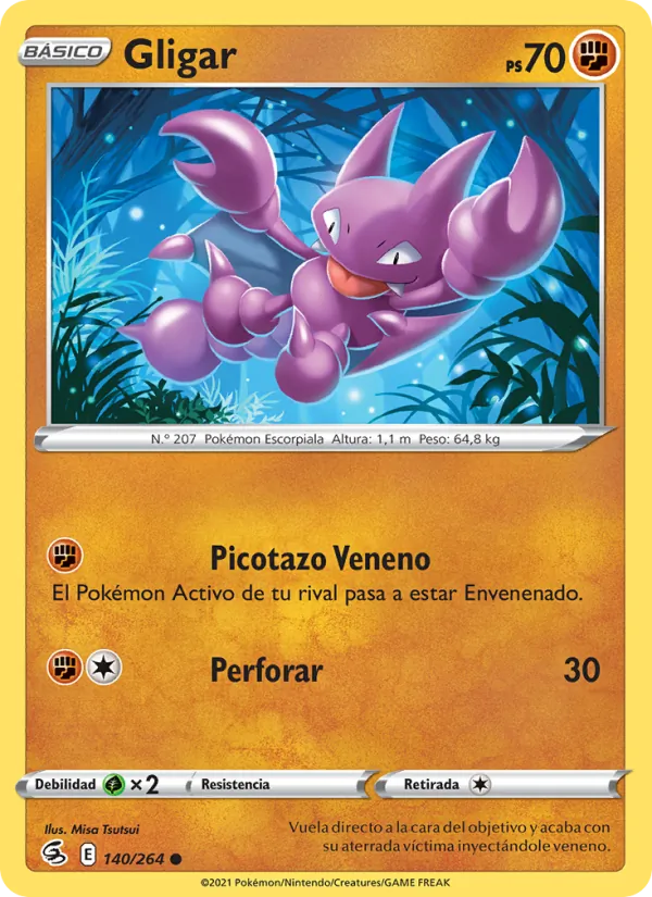 Gligar (Golpe Fusión #140/264)