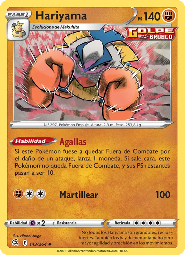 Hariyama (Golpe Fusión #143/264)