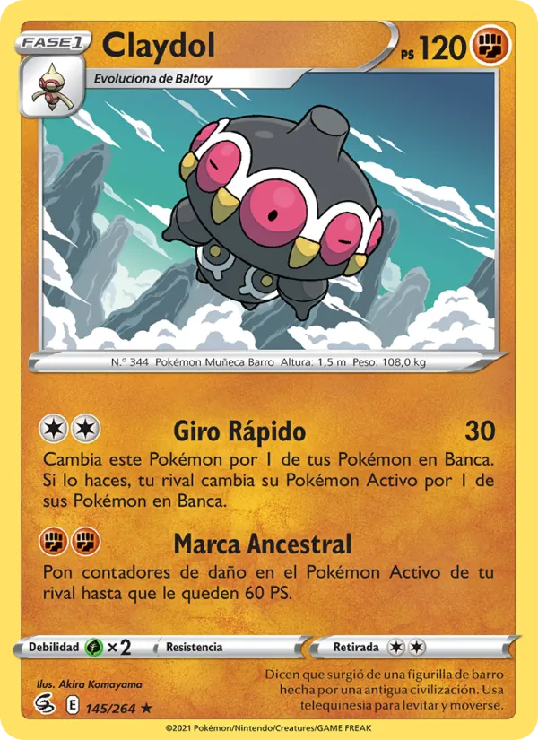 Claydol (Golpe Fusión #145/264)