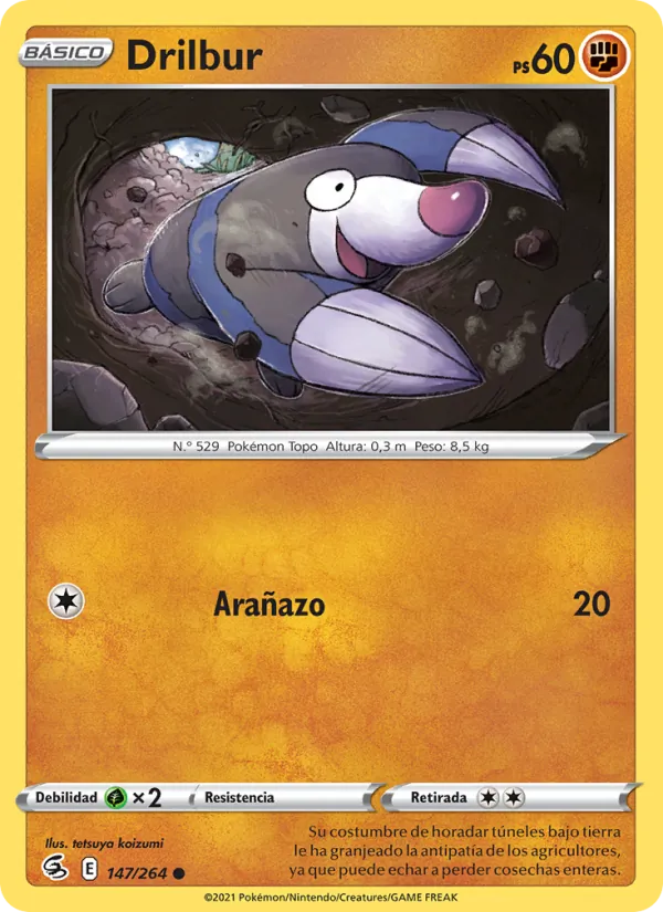 Drilbur (Golpe Fusión #147/264)