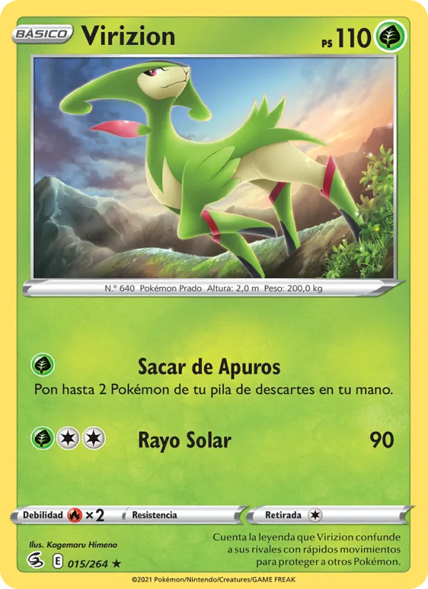 Virizion (Golpe Fusión #15/264)