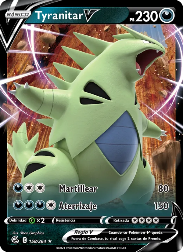 Tyranitar V (Golpe Fusión #158/264)
