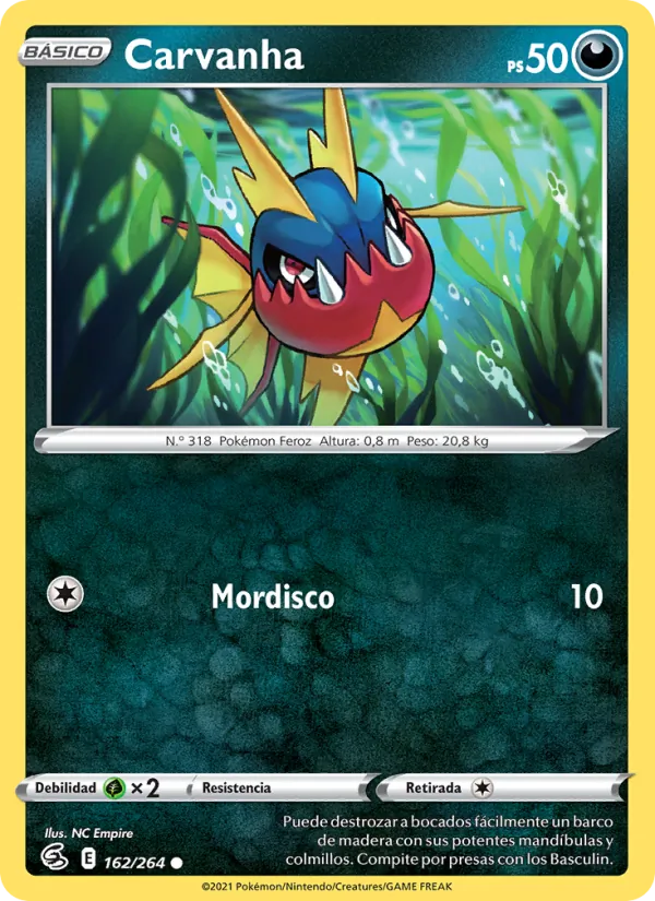 Carvanha (Fusion Strike #162/264)