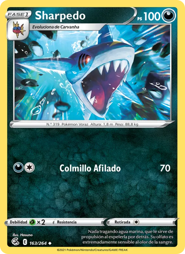 Sharpedo (Fusion Strike #163/264)