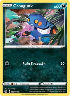Croagunk (Golpe Fusión #165/264)
