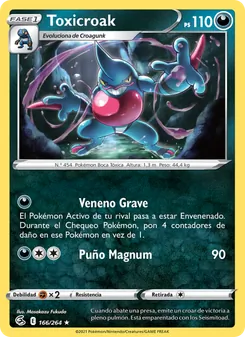 Toxicroak (Golpe Fusión #166/264)
