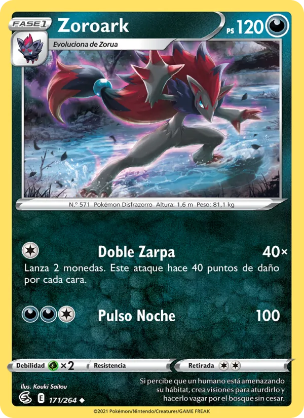 Zoroark (Fusion Strike #171/264)
