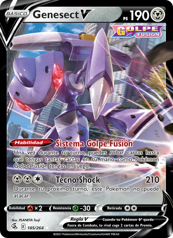 Genesect V (Golpe Fusión #185/264)
