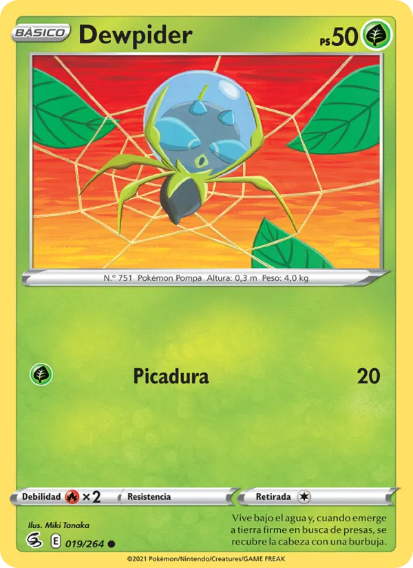 Dewpider (Golpe Fusión #19/264)