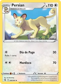 Persian (Golpe Fusión #200/264)