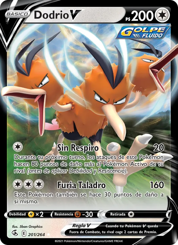 Dodrio V (Golpe Fusión #201/264)
