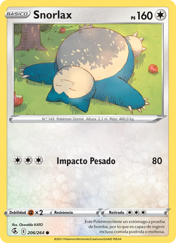 Snorlax (Golpe Fusión #206/264)