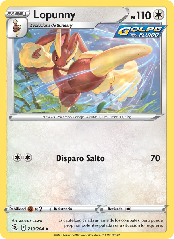 Lopunny (Golpe Fusión #213/264)