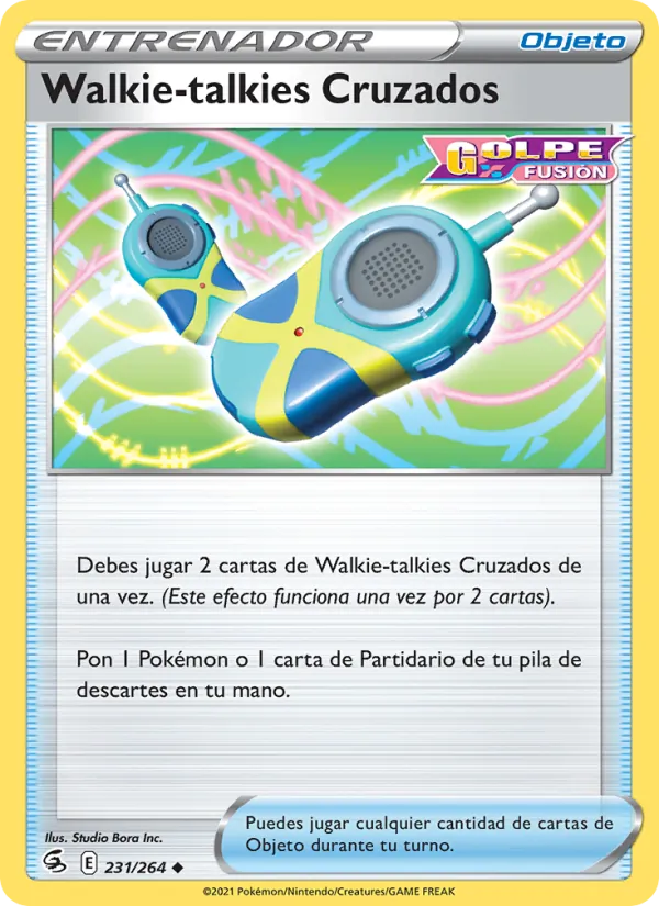 Walkie-talkies Cruzados (Golpe Fusión #231/264)