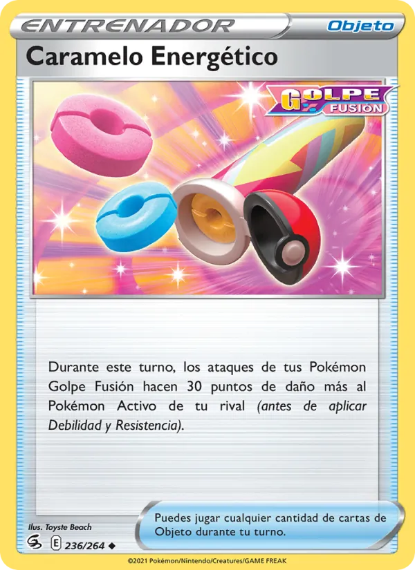 Caramelo Energético (Fusion Strike #236/264)