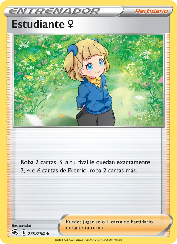 Estudiante ♀ (Golpe Fusión #239/264)