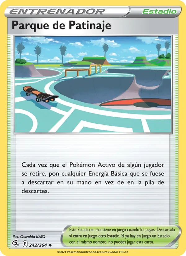 Parque de Patinaje (Golpe Fusión #242/264)
