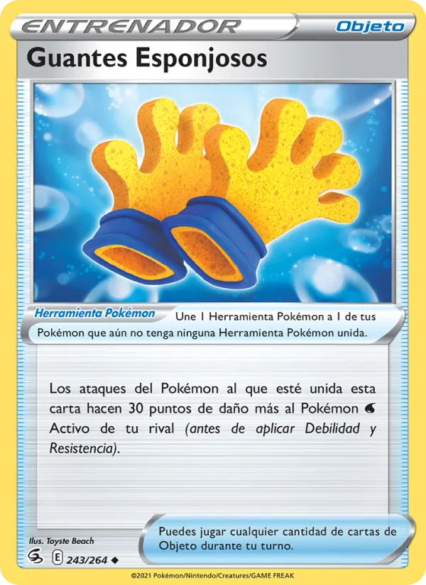 Guantes Esponjosos (Golpe Fusión #243/264)