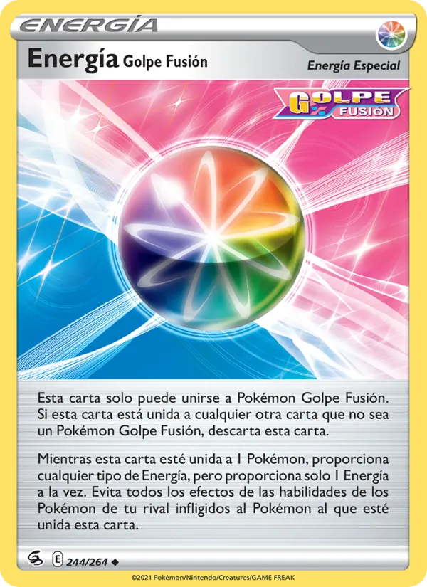 Energía Golpe Fusión (Fusion Strike #244/264)