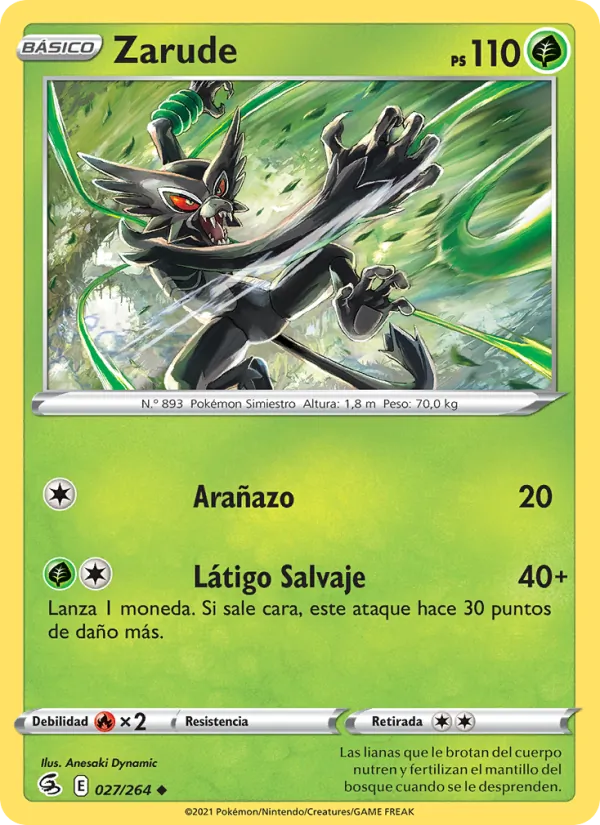 Zarude (Golpe Fusión #27/264)