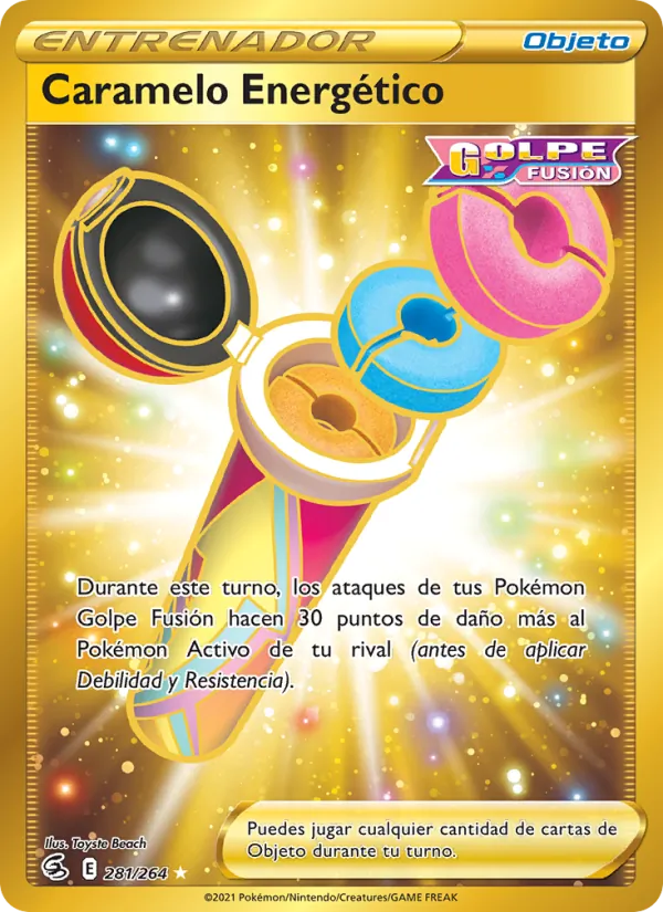 Caramelo Energético (Golpe Fusión #281/264)