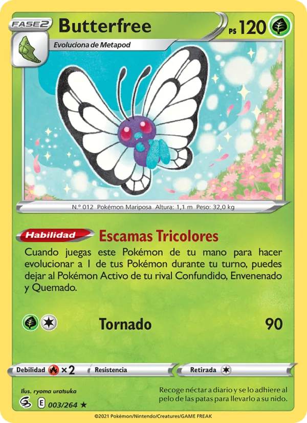 Butterfree (Golpe Fusión #3/264)