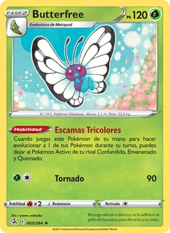 Butterfree (Golpe Fusión #3/264)