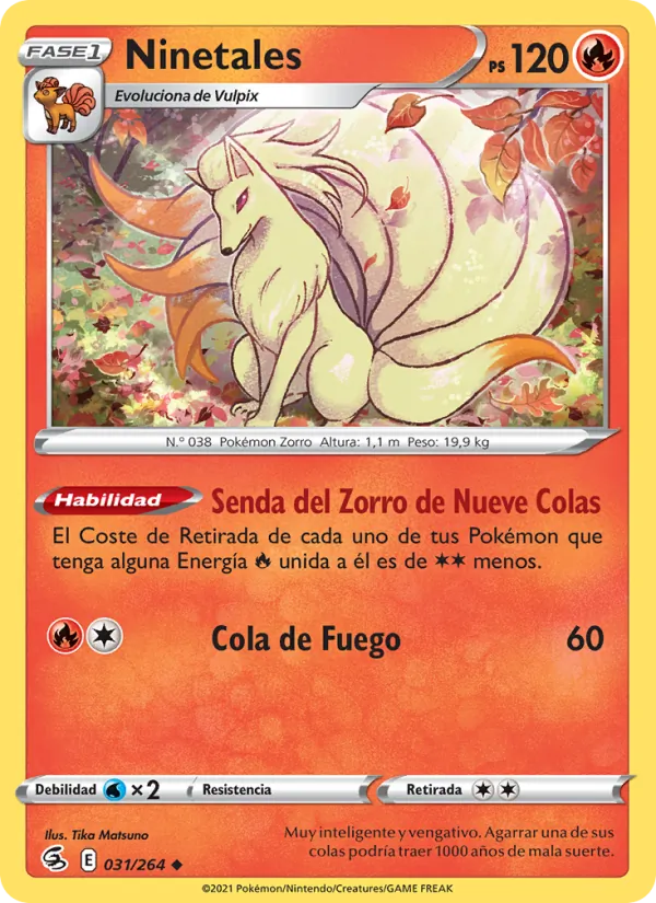 Ninetales (Golpe Fusión #31/264)