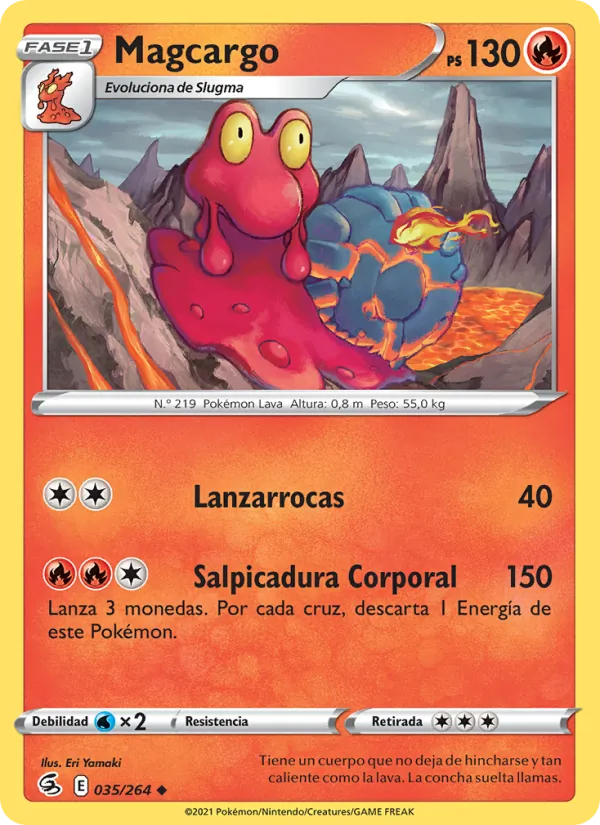 Magcargo (Golpe Fusión #35/264)