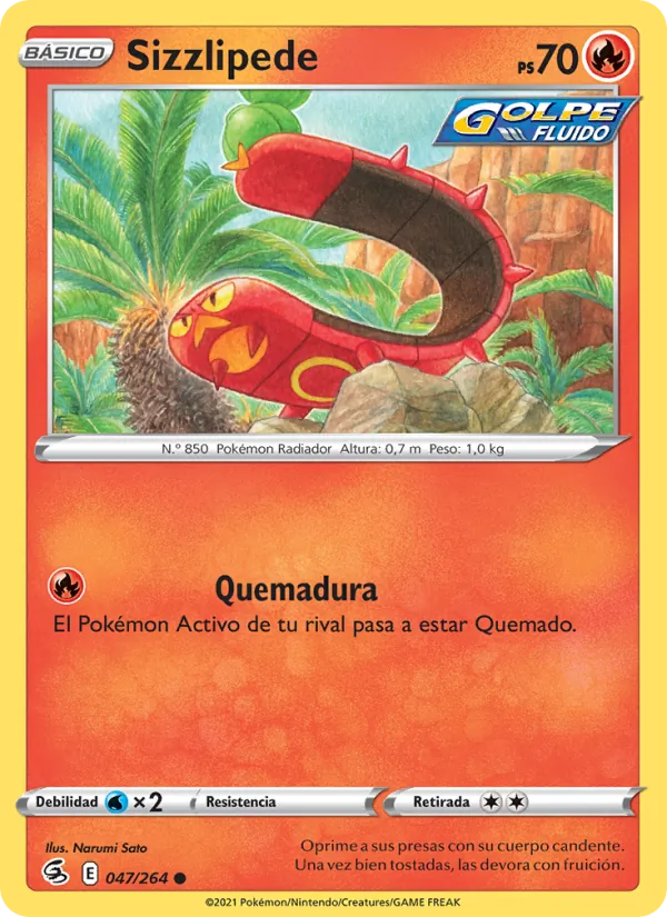 Sizzlipede (Golpe Fusión #47/264)