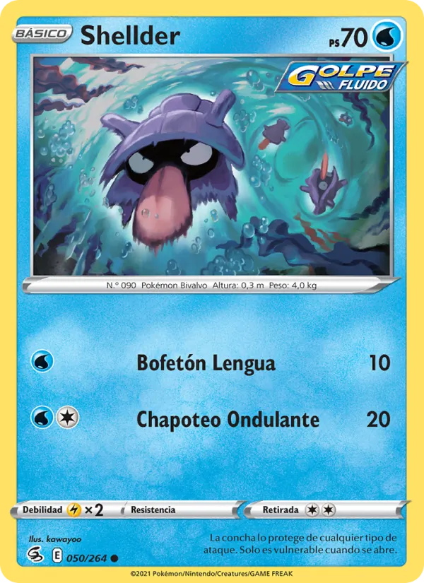 Shellder (Fusion Strike #50/264)