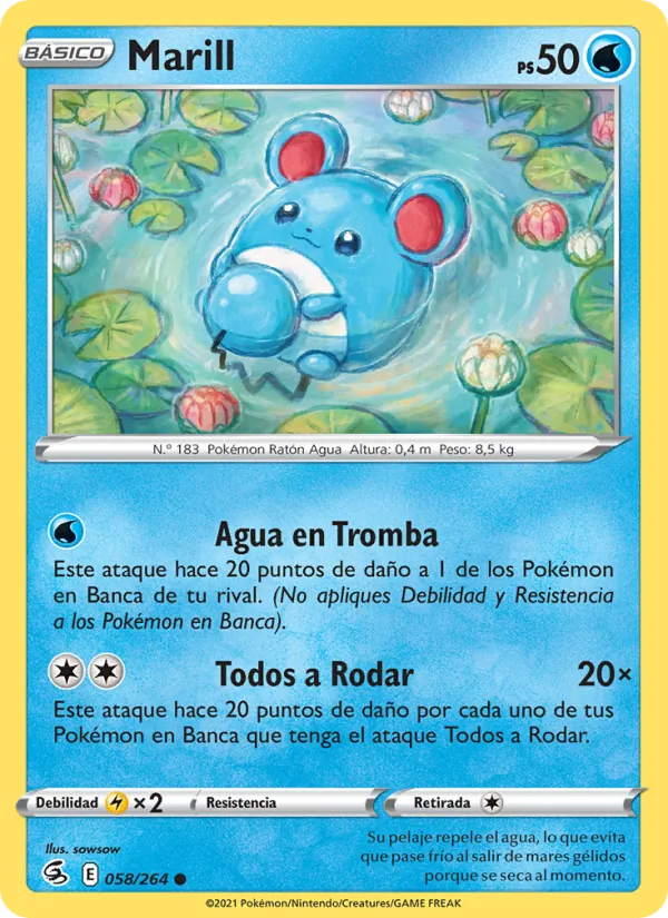 Marill (Fusion Strike #58/264)