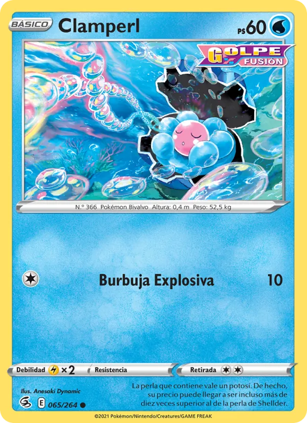Clamperl (Fusion Strike #65/264)