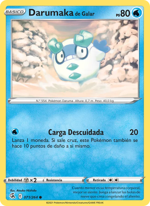 Darumaka de Galar (Fusion Strike #71/264)