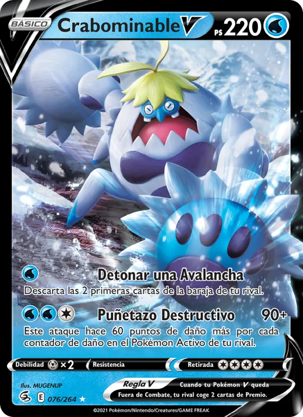 Crabominable V (Fusion Strike #76/264)