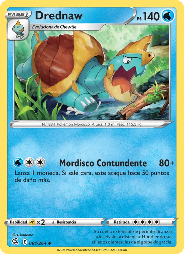 Drednaw (Golpe Fusión #81/264)