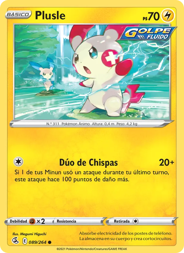 Plusle (Fusion Strike #89/264)