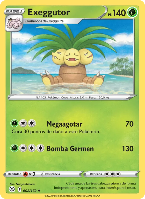 Exeggutor (Astros Brillantes #002/172)