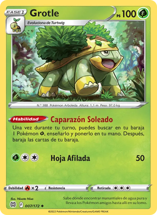 Grotle (Astros Brillantes #007/172)