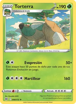 Torterra (Astros Brillantes #008/172)