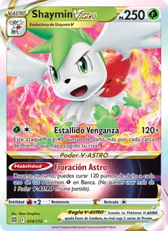 Shaymin V-ASTRO (Astros Brillantes #014/172)