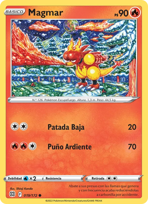 Magmar (Astros Brillantes #019/172)