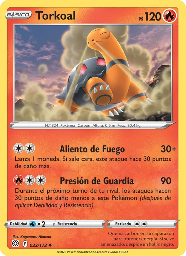 Torkoal (Astros Brillantes #023/172)