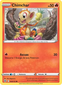 Chimchar (Astros Brillantes #024/172)