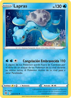 Lapras (Astros Brillantes #031/172)