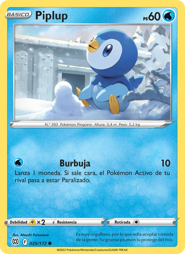 Piplup (Astros Brillantes #035/172)